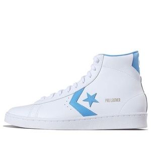 Converse Pro Leather Hi 'White Blue' Women 7.5 or Mens 6